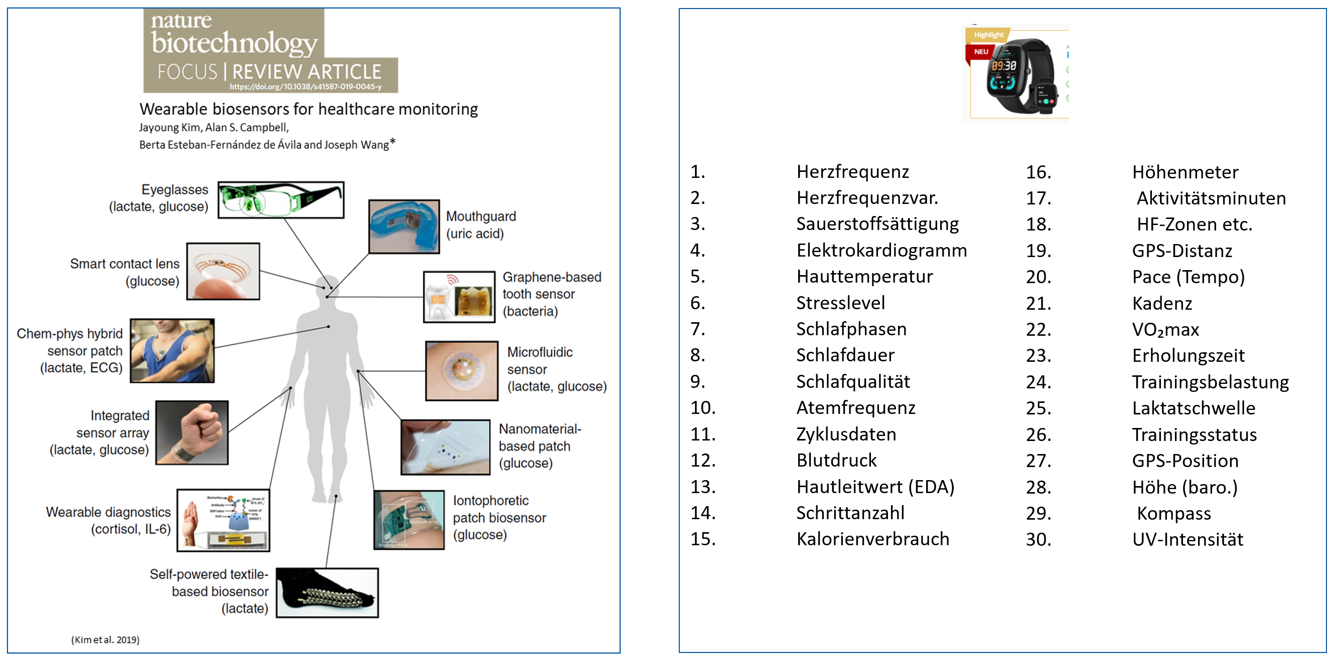 Biosensoren Grafik